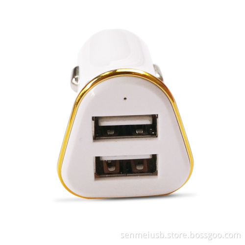 Senmei standard quality universal portable usb cell phone charger,mobile travel car charger